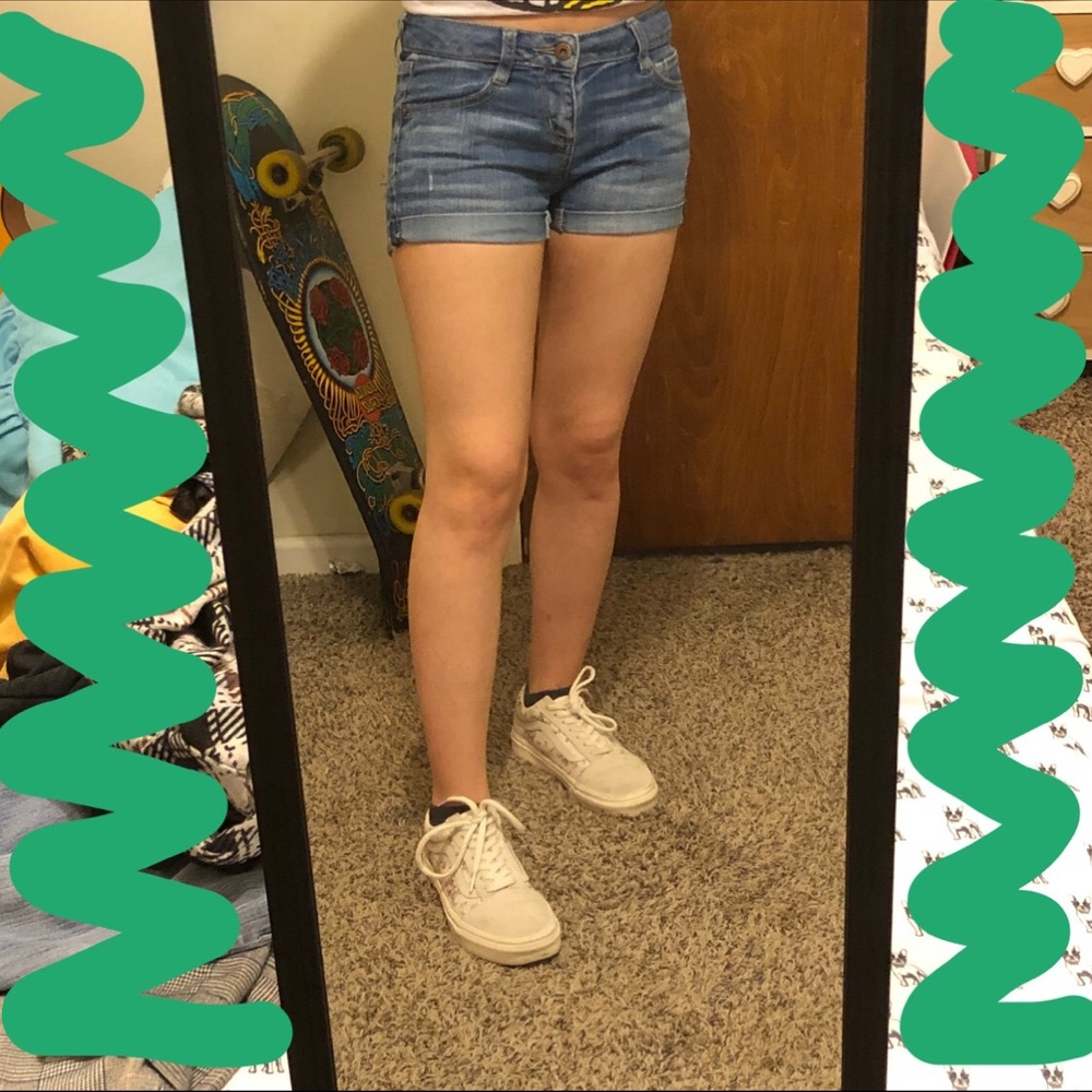 jean shorts